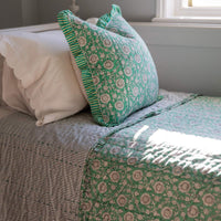 RIO Reversible Kantha Bed Quilt