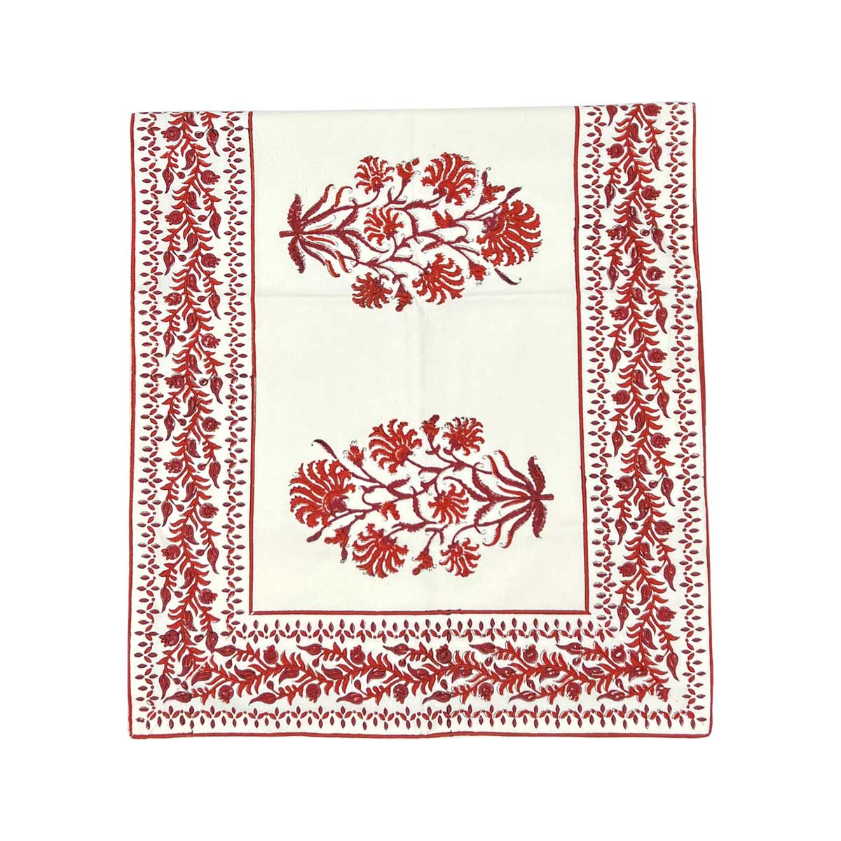 RUBY RU Blockprint Table Runner