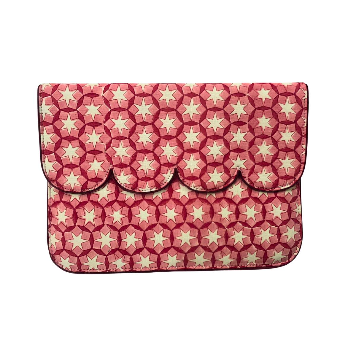 faro ipad & laptop scallop blockprint sleeves