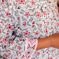 SORAYA Rose Blockprint Nightie