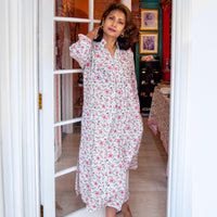 SORAYA Rose Blockprint Nightie