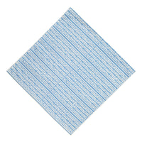 SUZANI Lapis Blue Cotton Blockprint Napkins