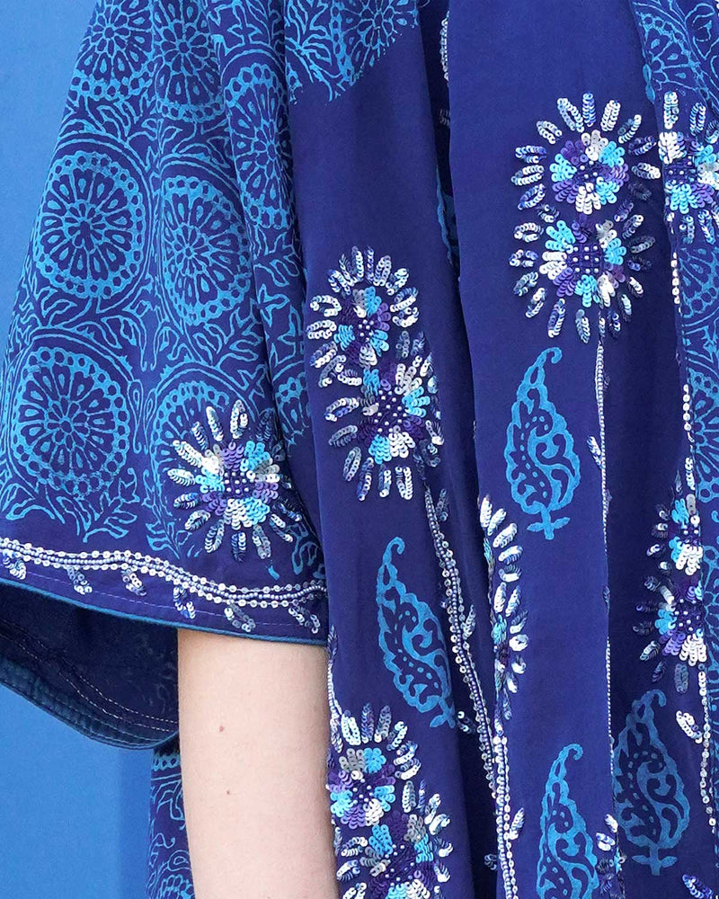SITARA Silk Swing Jacket