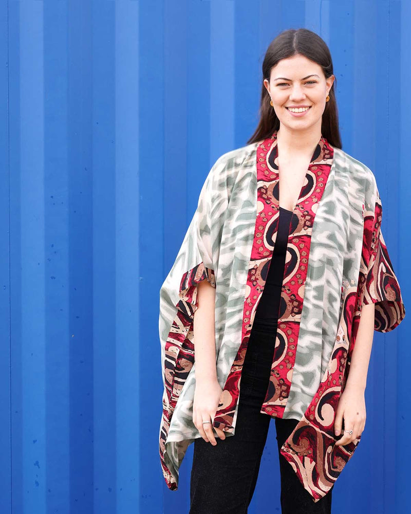 SUZIE Silk Swing Jacket