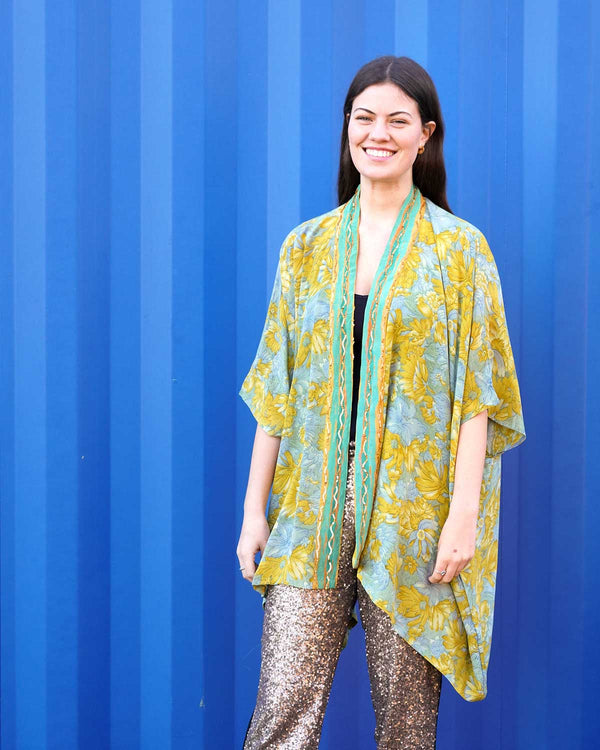 AHANA Silk Swing Jacket