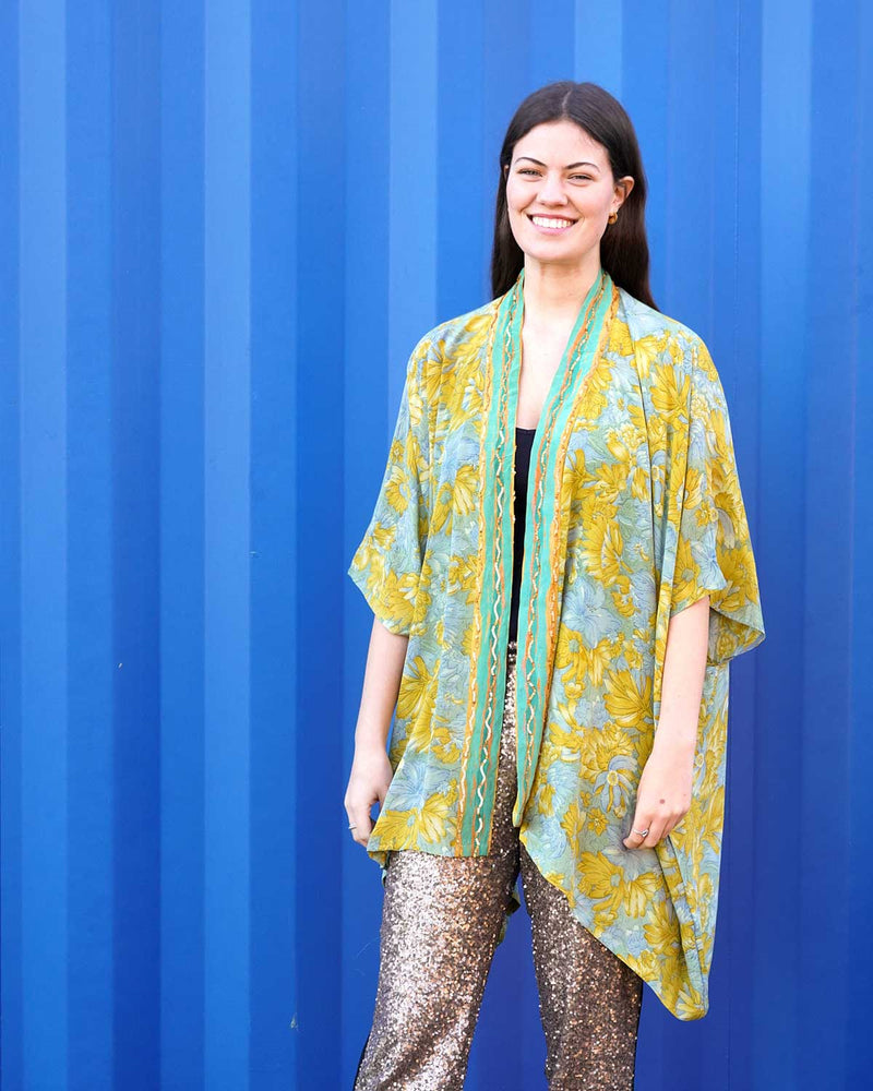 AHANA Silk Swing Jacket