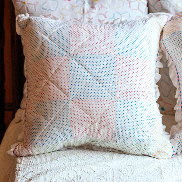 padded cushions, blockprint cushions, ruffle cushions, summer cushions, headboard pillows, garden accessories, back cushions, quilted cushions
