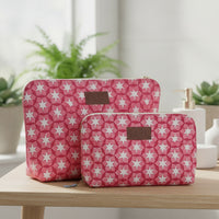 SITARA Ruby Blockprint Wash Bag