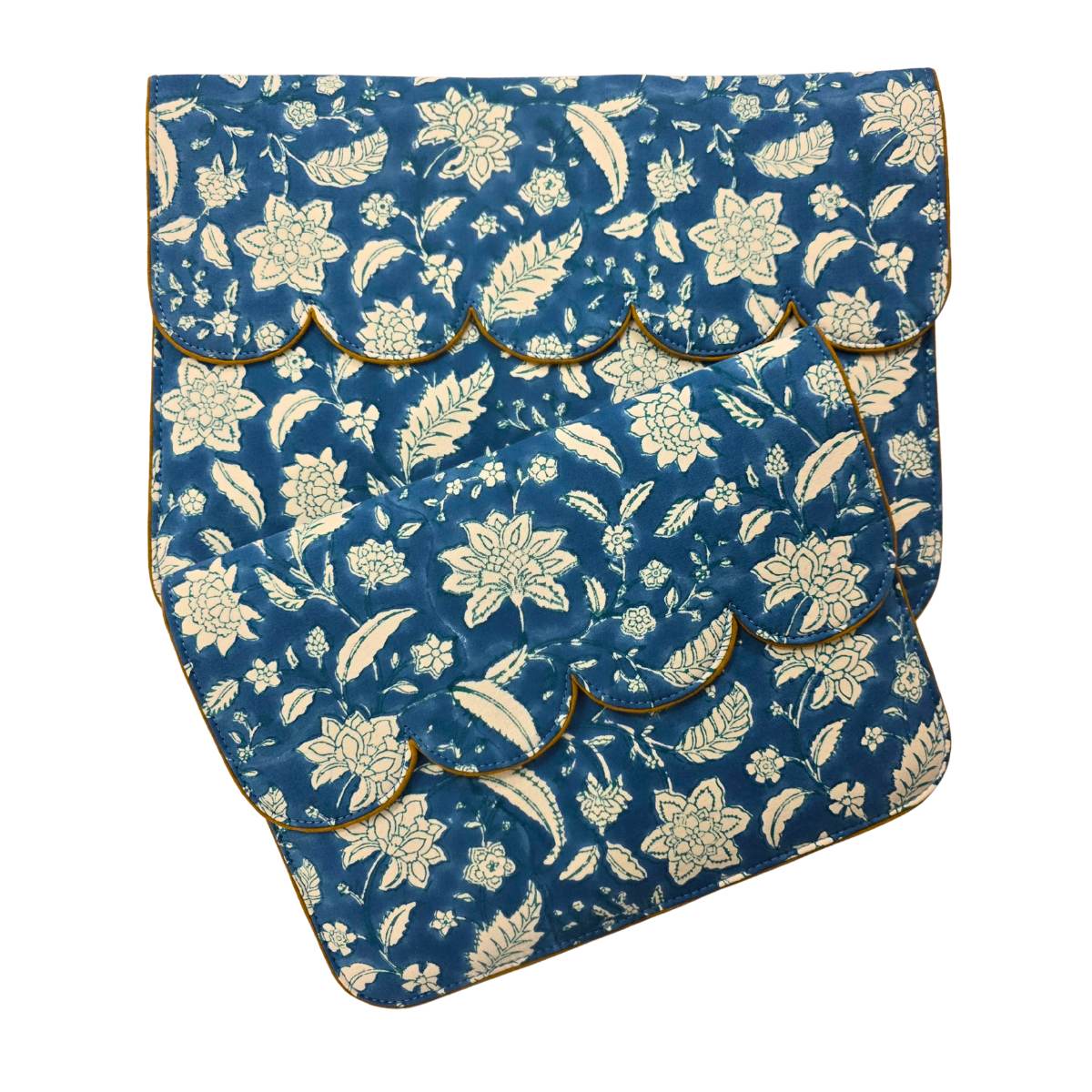 FARAH Blockprint Cotton iPad/ Laptop Sleeve