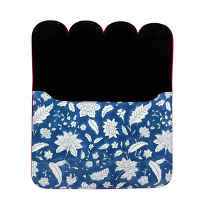 FARAH Blockprint Cotton iPad/ Laptop Sleeve