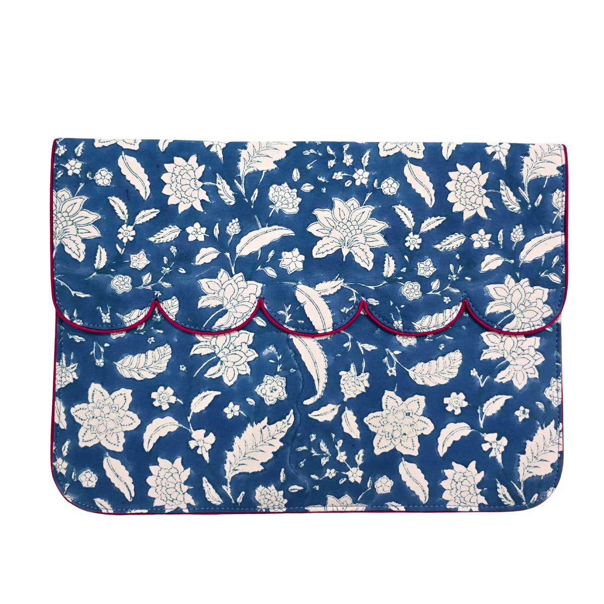 FARAH Blockprint Cotton iPad/ Laptop Sleeve