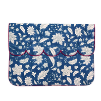 FARAH Blockprint Cotton iPad/ Laptop Sleeve