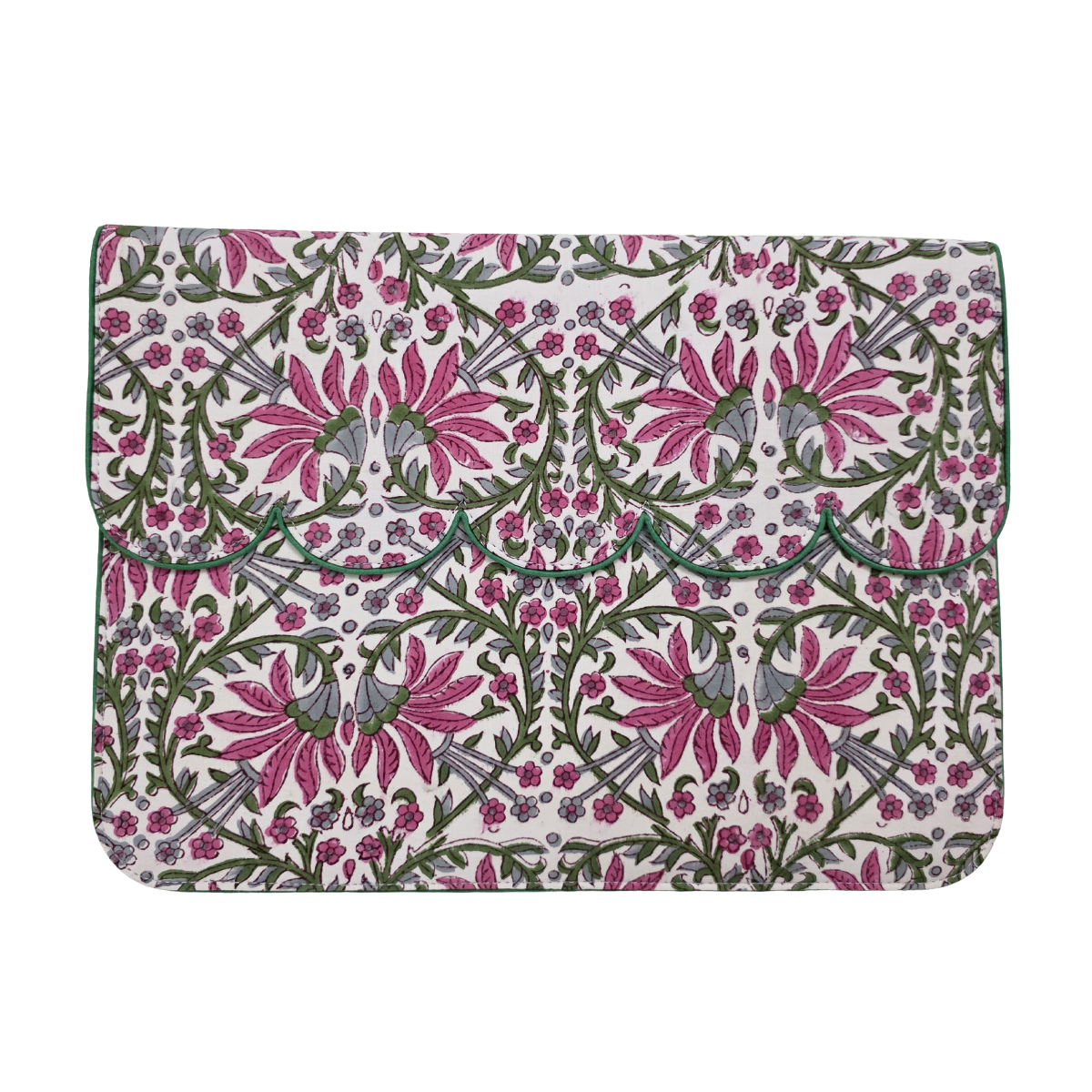 NARGIS Blockprint Cotton iPad/ Laptop Sleeve