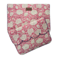 NARGIS Blockprint Cotton iPad/ Laptop Sleeve