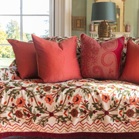 GULNAZ Crewel Embroidered Bedspread