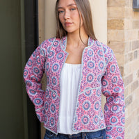 ROSA Short Quilted Cotton Jacket