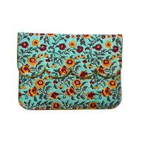 PHIROZE Blockprint Cotton iPad/ Laptop Sleeve