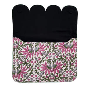 NARGIS Blockprint Cotton iPad/ Laptop Sleeve