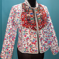 quilted jackets, Faro quilted jackets, cotton quilted waist coats, Block Printed Boho Style clothing,  Quilted Handmade Jackets