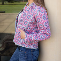 ROSA Short Quilted Cotton Jacket