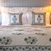 kantha bed throw, kantha quilts, kantha bedspread, block printed quilts, faro bedspreads, kantha quilts India, 