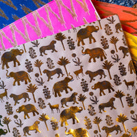 Jungle Book Handmade Wrapping Paper