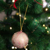 Christmas ornaments, Christmas baubles, papier mache baubles, Gold Christmas bauble, Kashmir papier mache