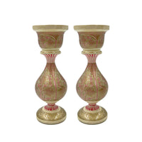 NISHAT BLUSH Candle Holder (Pair)