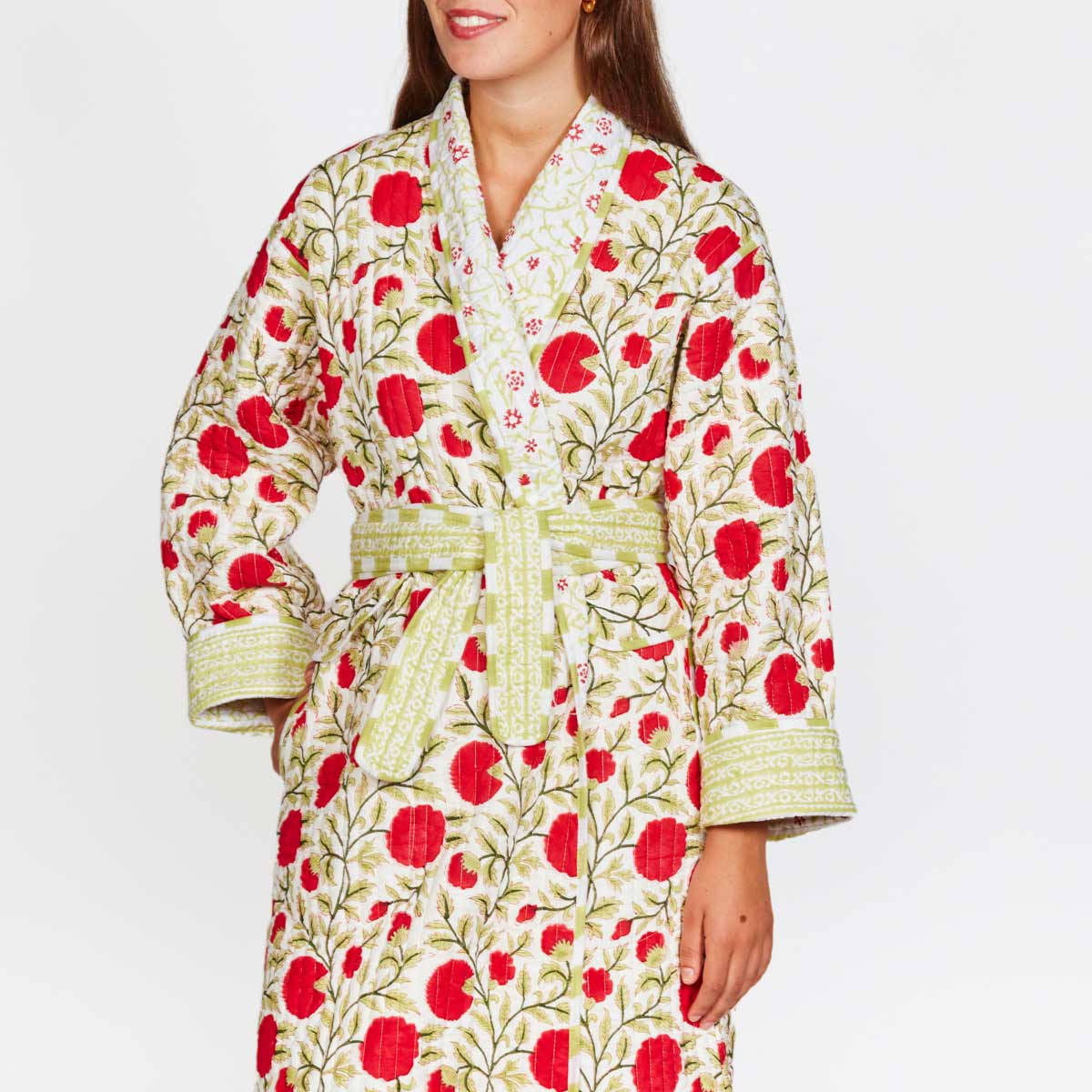 Richie House Women Fleece Robe Plush Long Zip Front Warm Soft Zippered –  Richie House USA