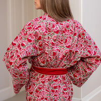 ELIZA Blockprint Long Dressing Gown