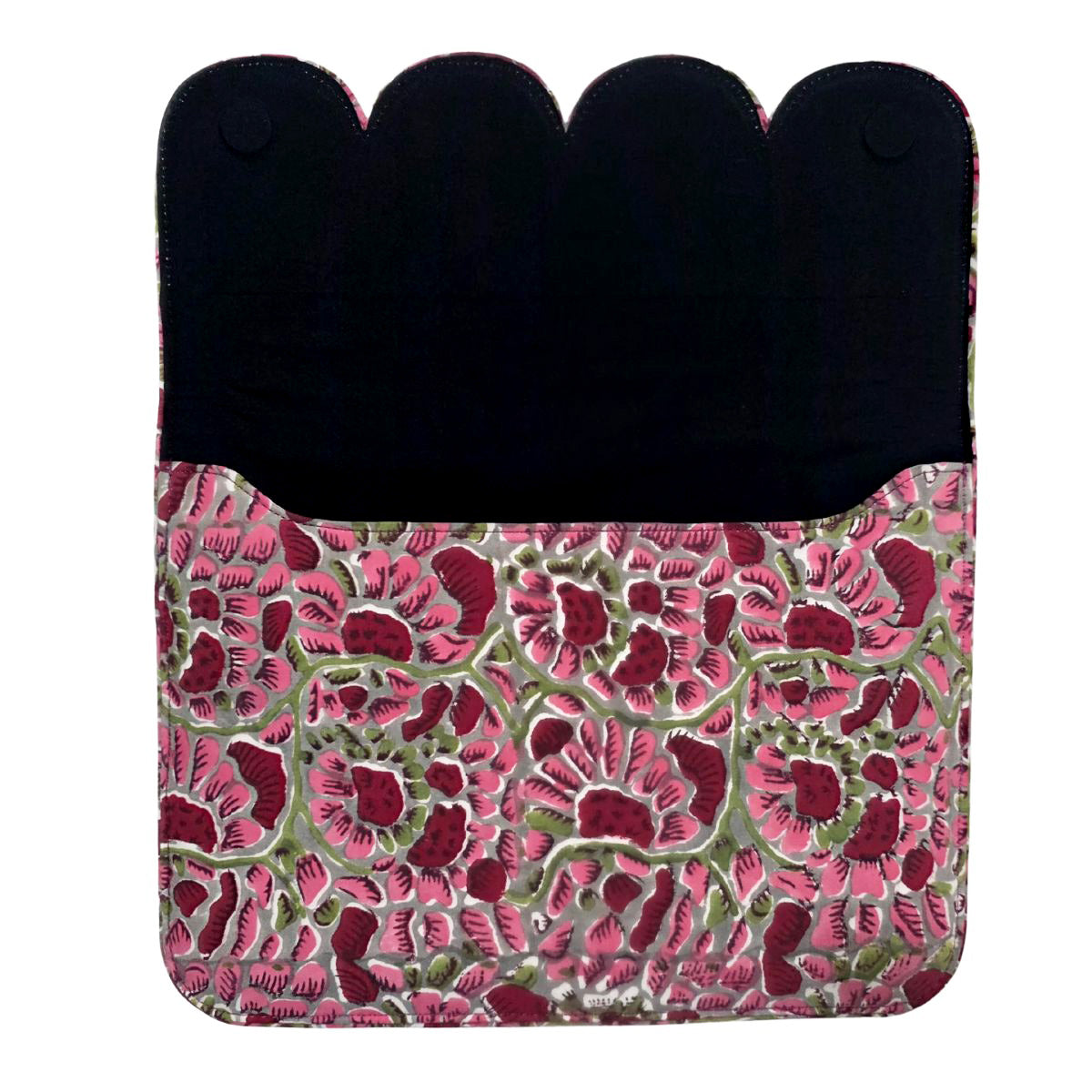 ELIZA Blockprint Cotton iPad/ Laptop Sleeve