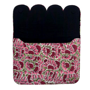 ELIZA Blockprint Cotton iPad/ Laptop Sleeve