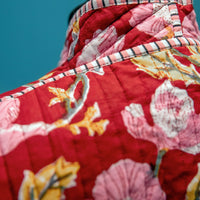 AERIN Quilted Blockprint Gilet