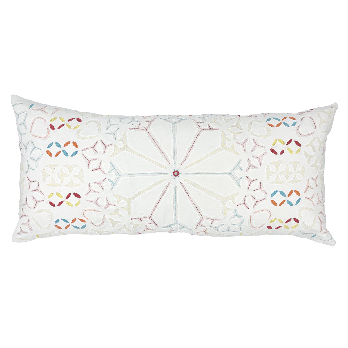 MALAIKA Applique Long Cushion