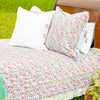 MEADOW Cotton Padded Kantha Bed Throw