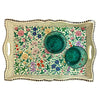 NURI Floral Papier Mache Tray