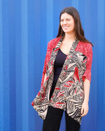 SORAYA Silk Swing Jacket