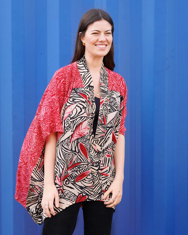 SORAYA Silk Swing Jacket