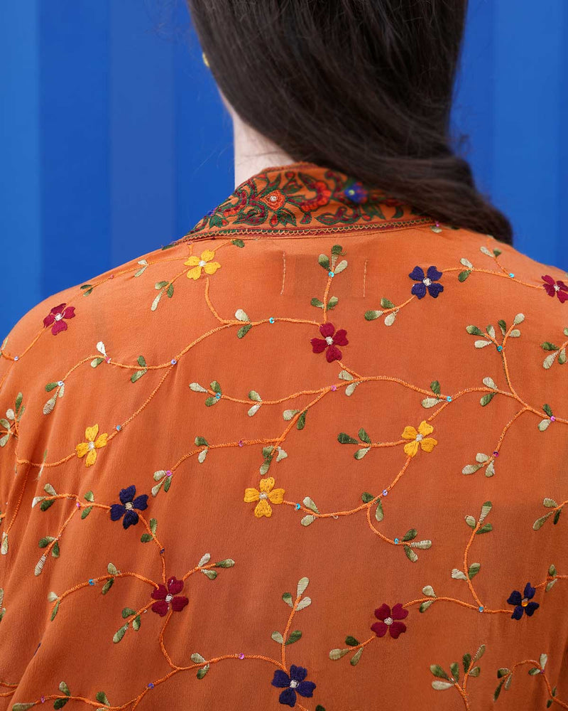 CHELSI Silk Swing Jacket