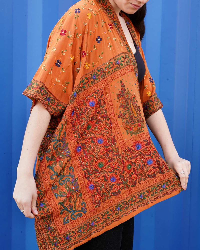 CHELSI Silk Swing Jacket