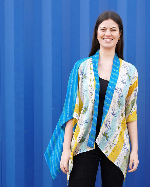 CARA Silk Swing Jacket