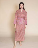 TANGIERS Floral Long Dressing Gown