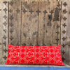 AMEYA Scarlet Embroidered Long Cushion