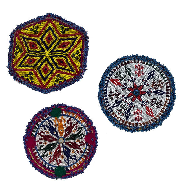 JANTAR Vintage Beaded Mats
