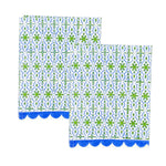 kitchen towels, dish towels, tea towels, blockprint tea towel