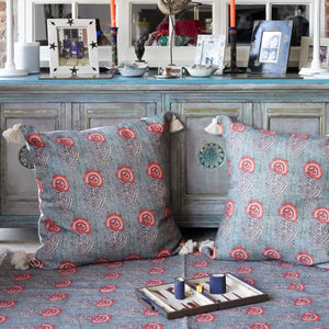 AMBER Dhurry Cotton Floor Cushion