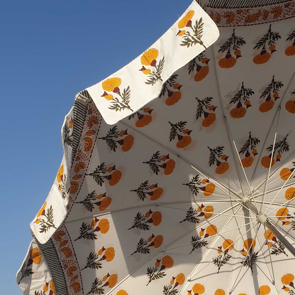BALI Blockprint Garden Parasol