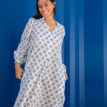 BLUEBELL Blockprint Night Shirt