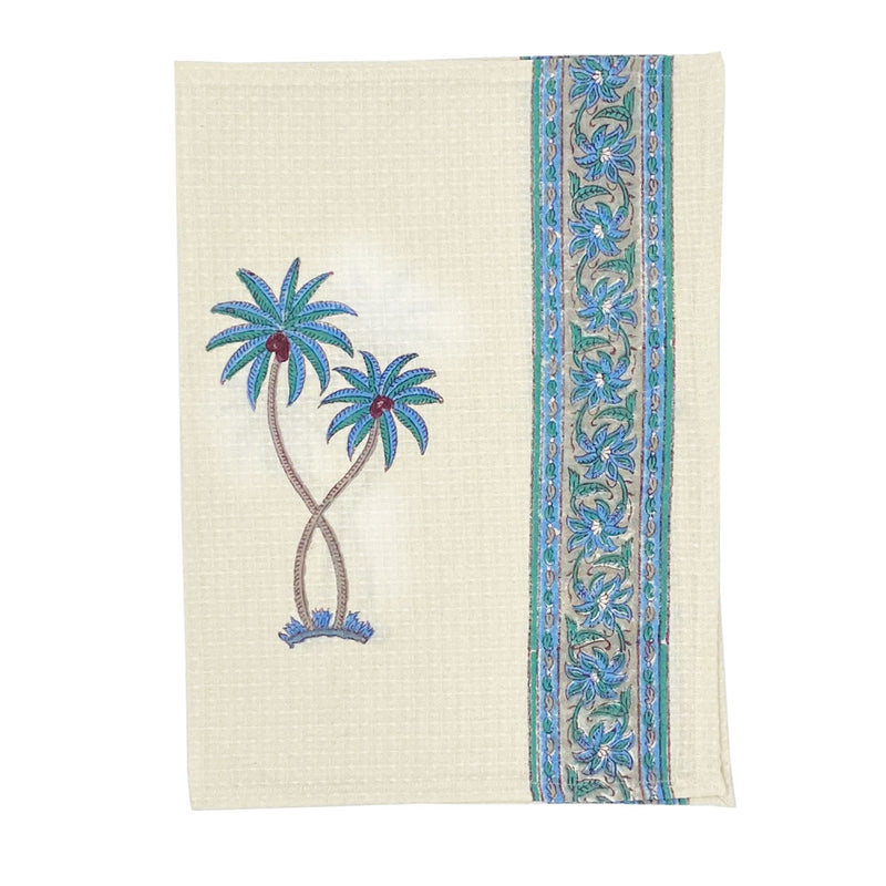 Blockprint hand towels, hand napkins, printed hand towels, napkins