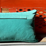 RANIA Crewel Embroidered Long Cushion